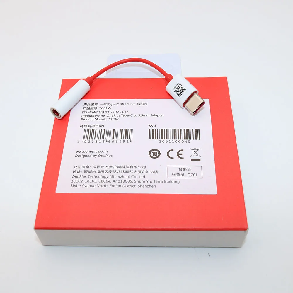 Оригинальный oneplus 6T 7 Pro usb type C до 3 5 мм адаптер для наушников Aux аудио T/7 T c