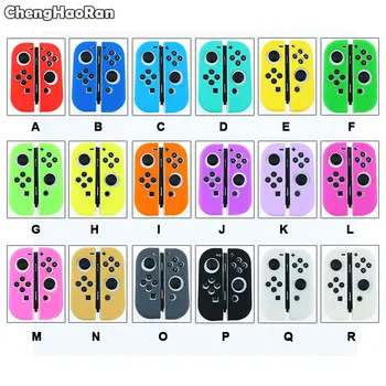 

ChengHaoRan Silicone Rubber Skin Case Cover For Nintendo Switch Joy Con Controller For Switch NX NS Joycon Grip Protective Case