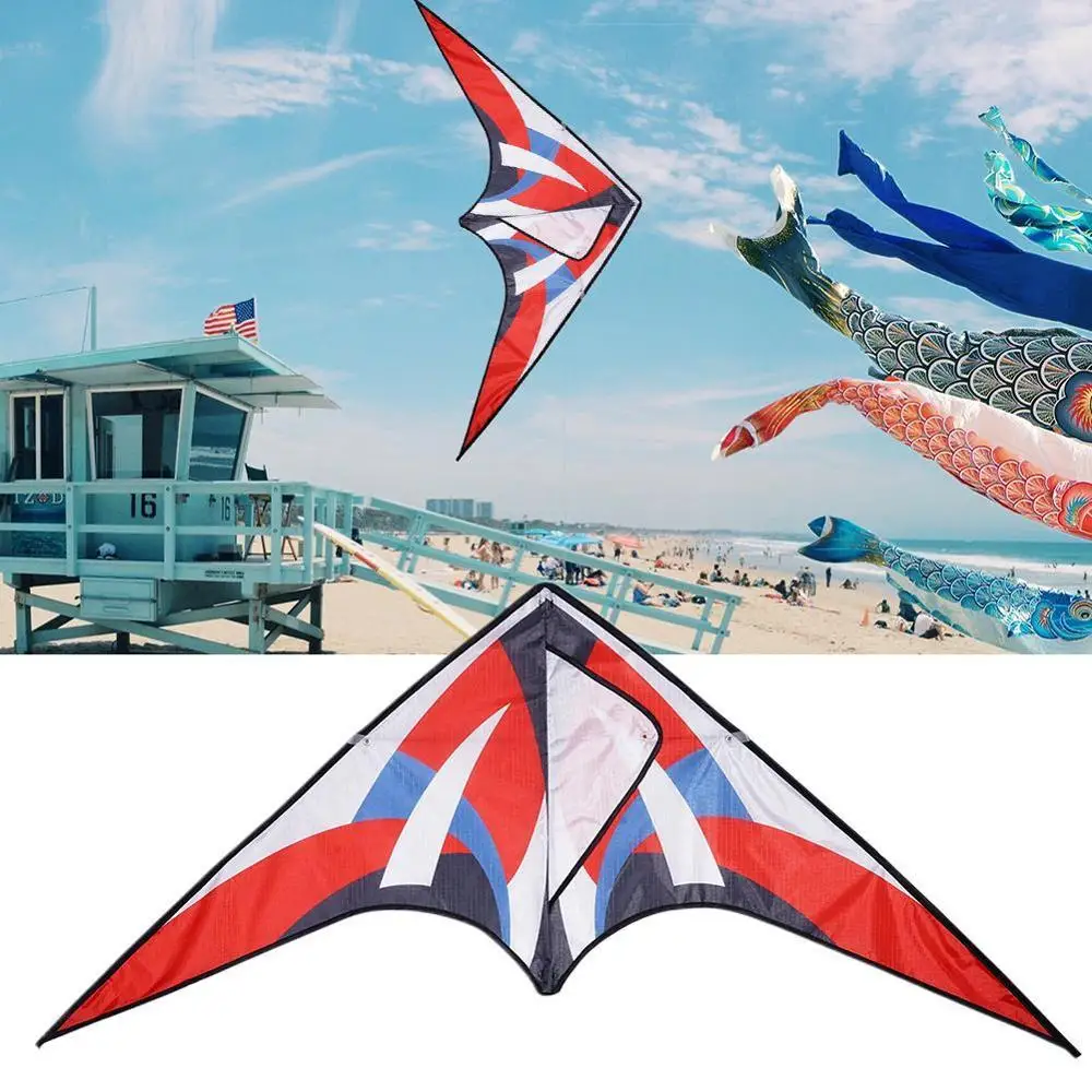 

Colorful Kite Flying Foldable DIY Painting Kite Outdoor Beach Kite Children Kids Sport Toy Garden Cloth Kite