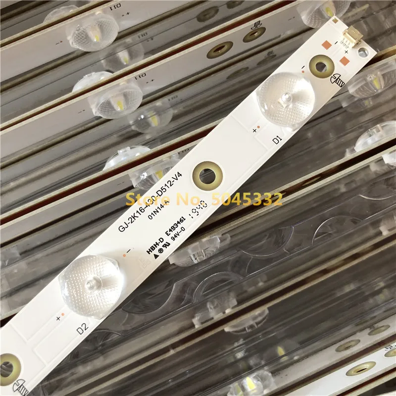 15 шт./партия 12 светодиодный Светодиодный подсветка полосы для 43PUS6551 43PUS6401 LB43014 V0_00 43PUS6501 43PUS6101 43PUS6201 TPT430U3 43PUH6101