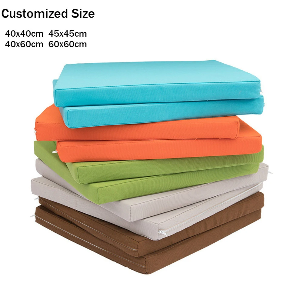 Chair Pillow Outdoor Indoor Waterproof Furniture Chair Floor Cushions Replacement Deep Seat Cushion Back Cushion For Patio Chair Cushion Cover Aliexpress