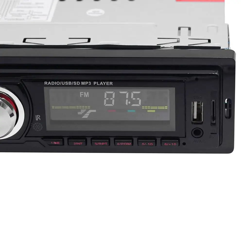 Автомагнитола Handsfree lcd сабвуфер 1 din автомобильный аудио USB/SD/AUX/мини карта четыре канала Автомагнитола