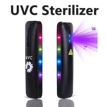 

UVC Lamp Sterilizer Portable UV Light Sterilization Lamp UVC Disinfection Light For Home Kitchen Bedroom Germicidal