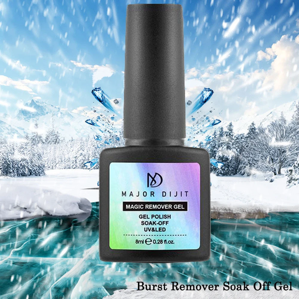 8ml Gel Nail Polish Remover Magic Remover Healthy Fast Soak Off Gel Polish UV Base Top Coat Burst Glue Tool for Nail Art TSLM1