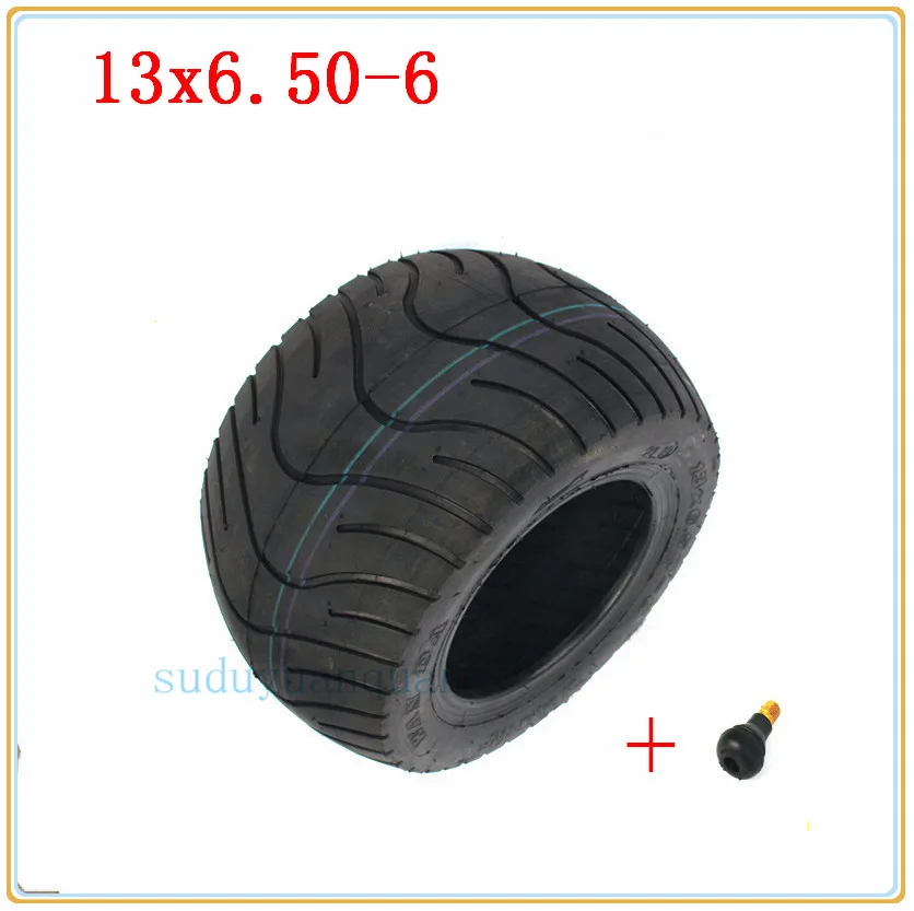 13 дюймов бескамерные шины 13x6. 50-6 для ATV QUAD Golf Багги косилки Go-kart газонокосилки 13*6,50-6 шины для осмотра автомобилей Аксессуары