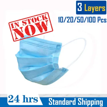 

Face Mask Mouth Masks Safe Protective Disposable Masks for Dust Airborne Particles Pollution Home Work Outdoor Sanitary Mask