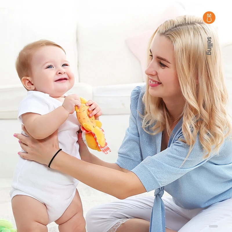 TUMAMA детские игрушки пончики, ручной звон, Детские хватающие моляры, Детские звенящие, игрушки для мам и малышей