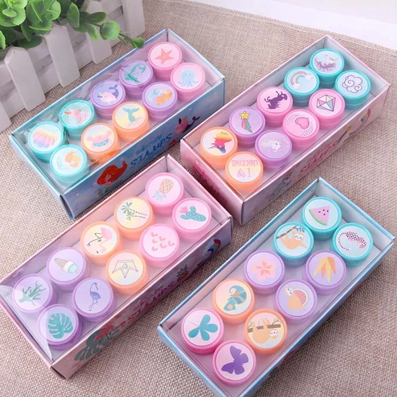 10 шт. детские игрушки для дня рождения сумка наполнители пиньяты самочернила