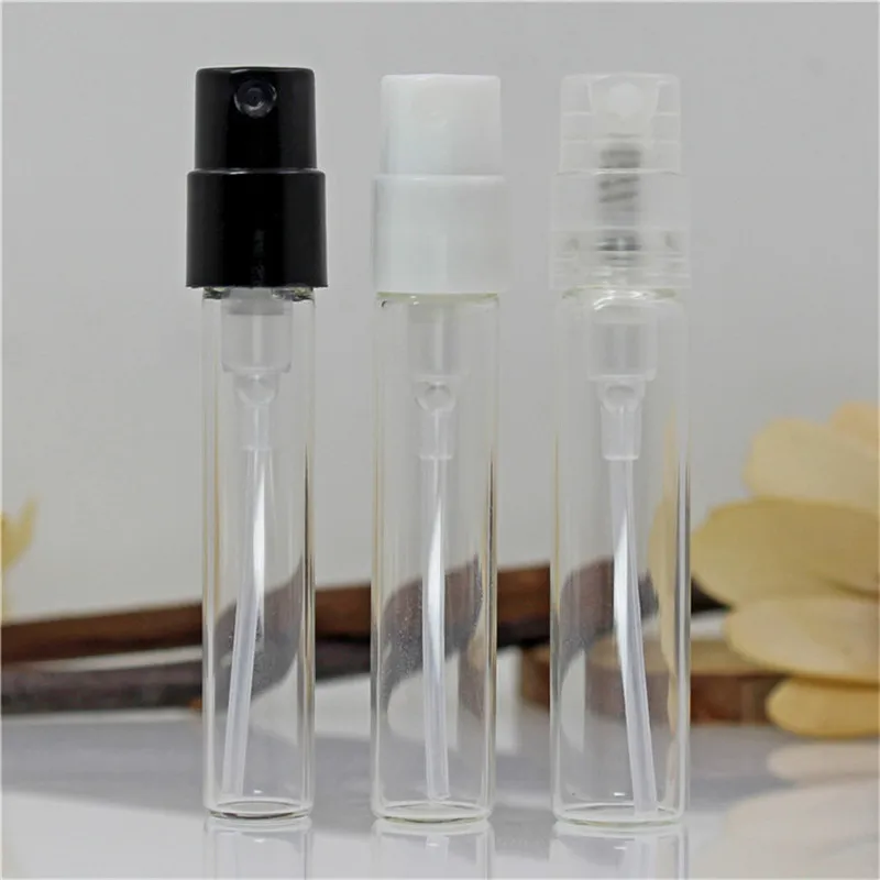 

1 Pcs 2ml Glass Trial Pack Parfum Bottle Sample Spray Bottle Refillable Fragrance Atomizer Glass Perfume Bottle