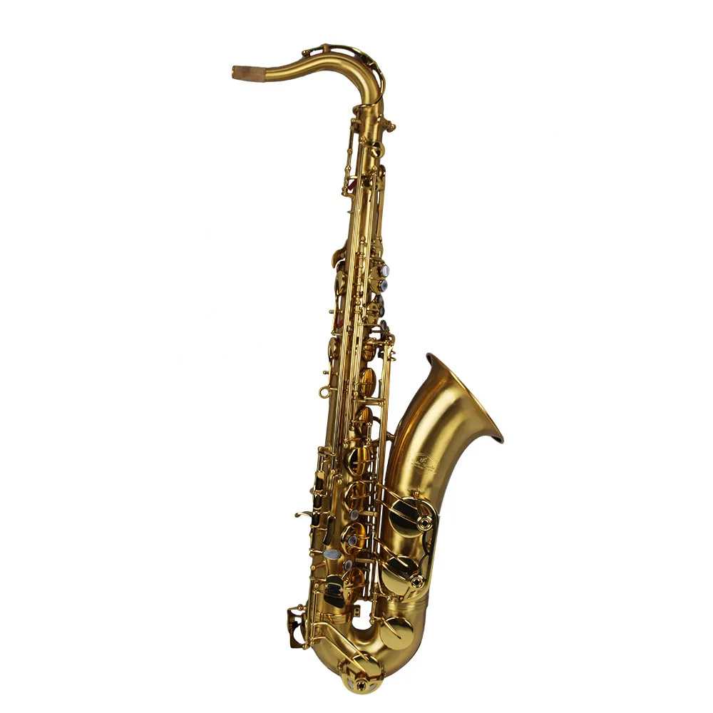 

High Grade dark gold lacquer color polished Tenor Saxophone