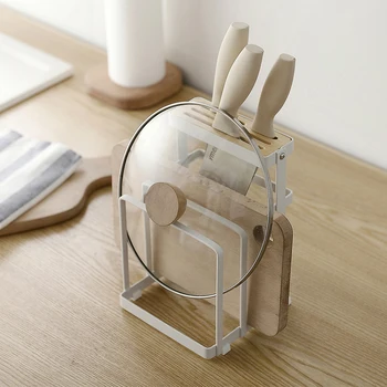 

Knife holder kitchen supplies storage rack chopping board rack multi-function cutter knife holder cutting board rack