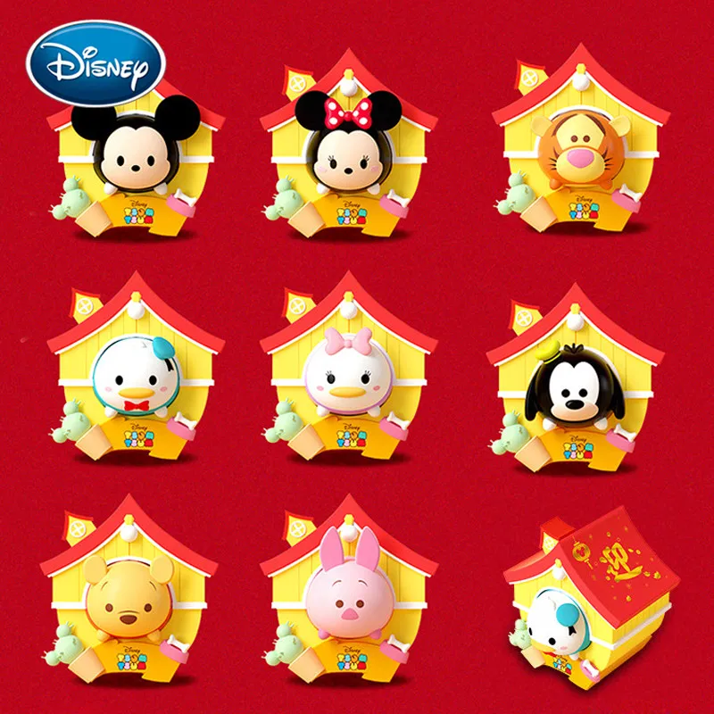 

Disney Blind Box Cartoon Mickey New Year Series Blind Box Mouse Year of the Spring Festival Doll New Year Gift Small Decoration
