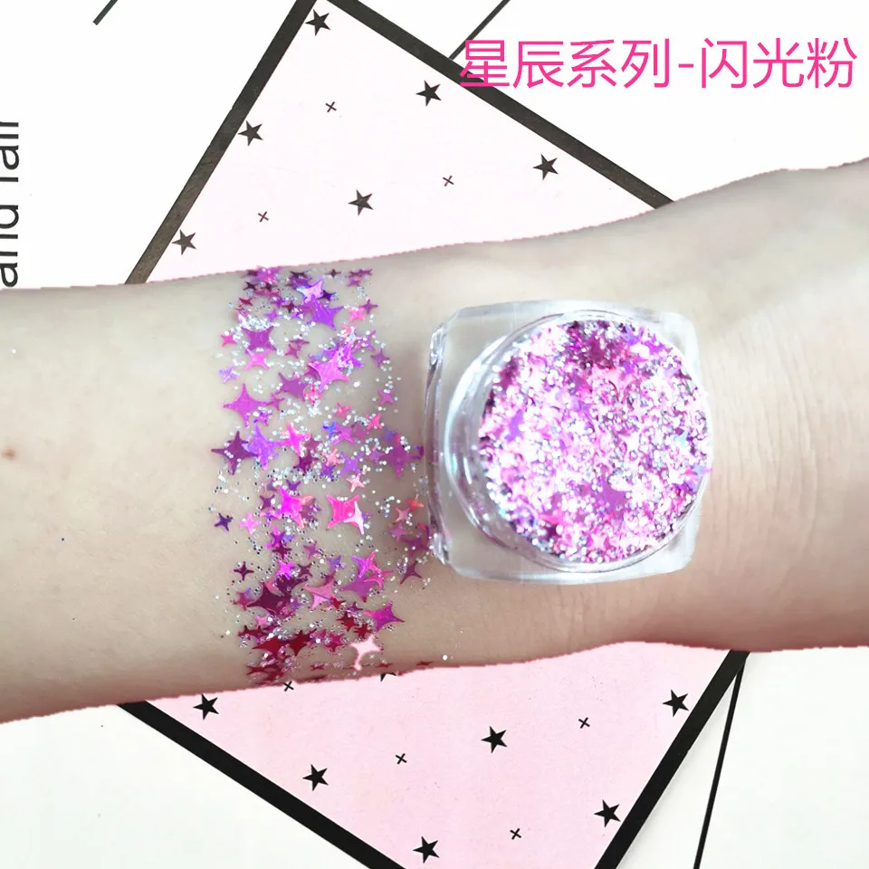 Блестящая блестящая жидкая краска для лица Maquiagem Eye Pigmento Para Os Olhos Mermaid Cream хайлайтер Осветляющий макияж блеск для глаз