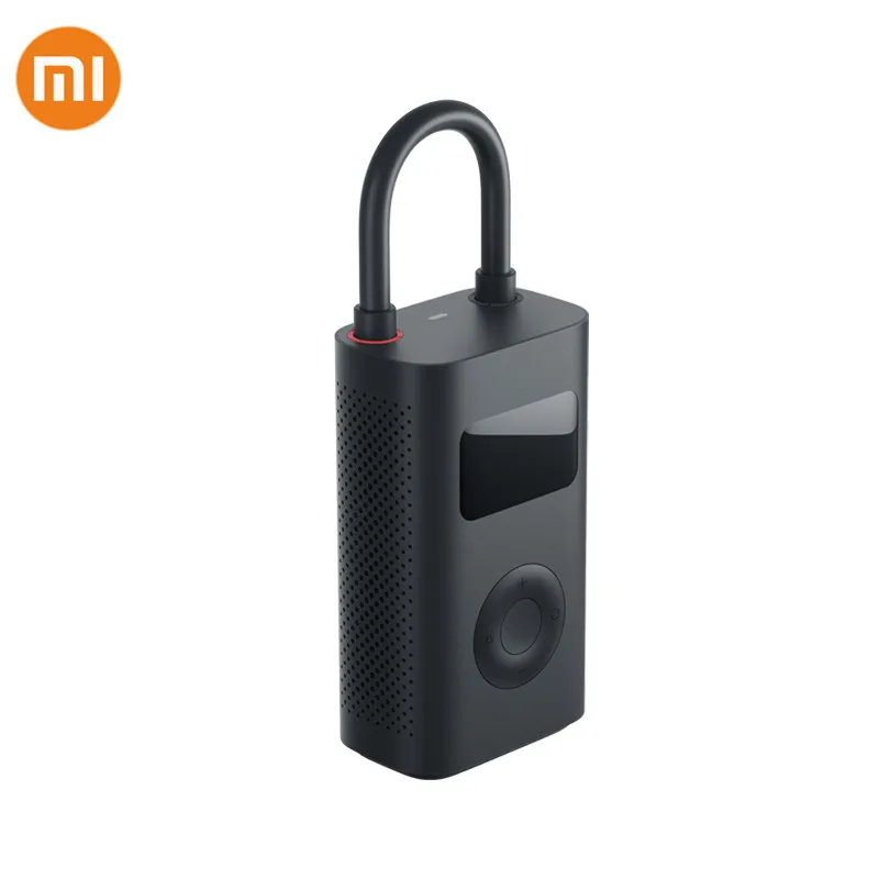 

New Xiaomi Portable Smart Electric pump Digital Tire Pressure Detection LED Rechargeable Inflator for Bike Car Air Football
