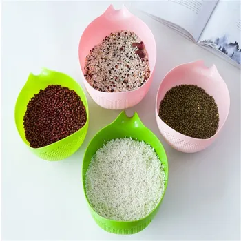 

Kitchen Sink Strainer Drain Vegetable Fruit Drainer Basket Suction Cup Sponge Rack Storage ToolSink Filter Shelf Rice Washing Ba
