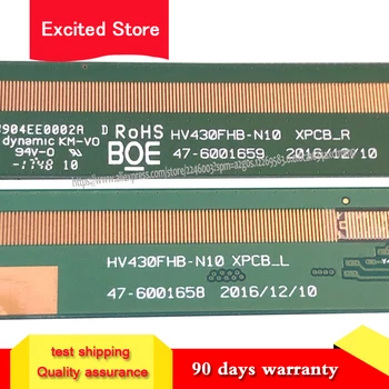 

original 1pair/2pcs working HV430FHB-N10 XPCB L/R 47-6001658 47-6001659 LCD Panel PCB Part