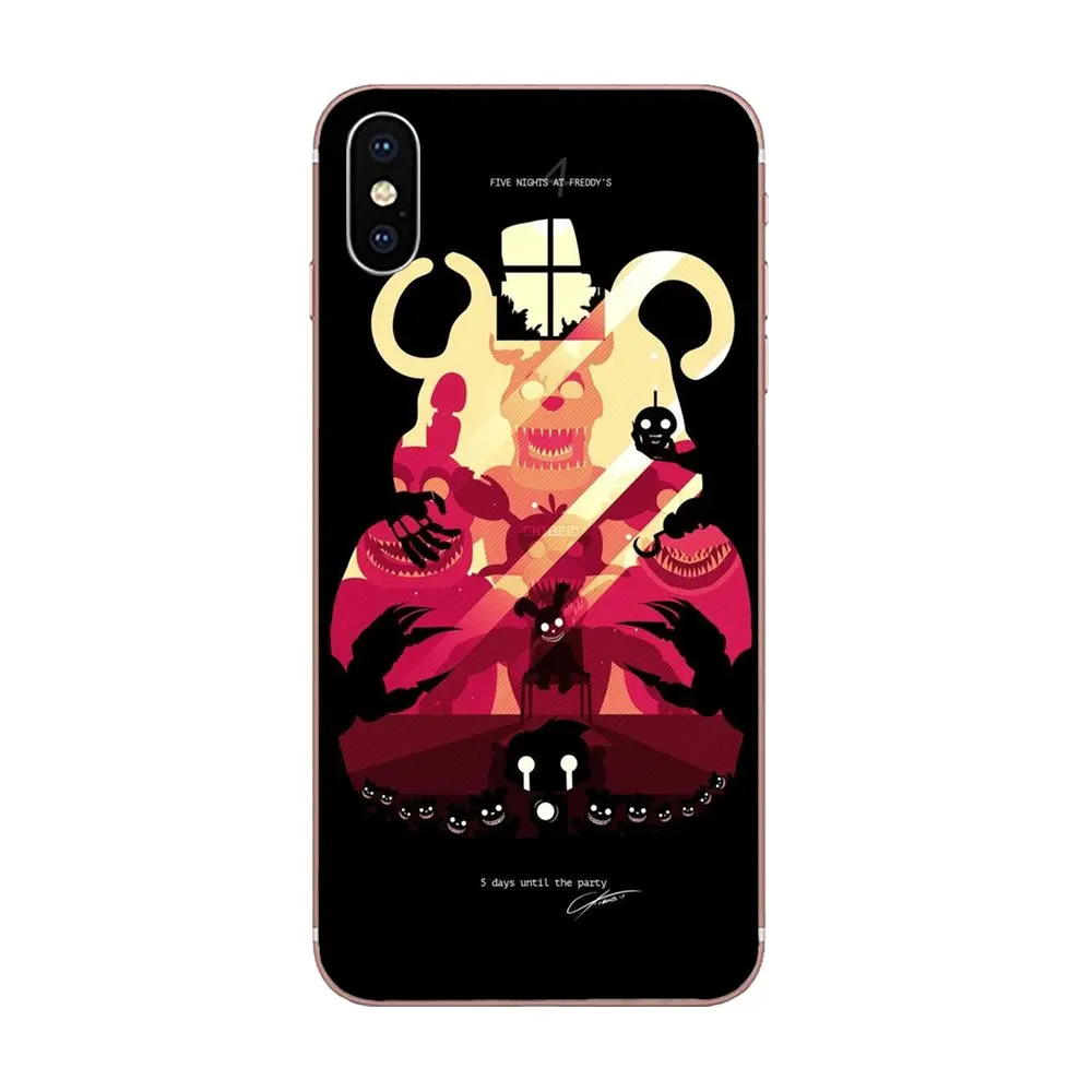 as picture Героев игры «Five Nights At Freddy's» «пять ночей у Фредди» с рисунком персонажей из игры «пять ночей в Фредди» для Huawei NOVA 2 V20 Y3II Y5 Y5II Y6 Y6II Y7 Y9 G8 G9 GR3 GR5 GX8 Prime - Цвет: as picture