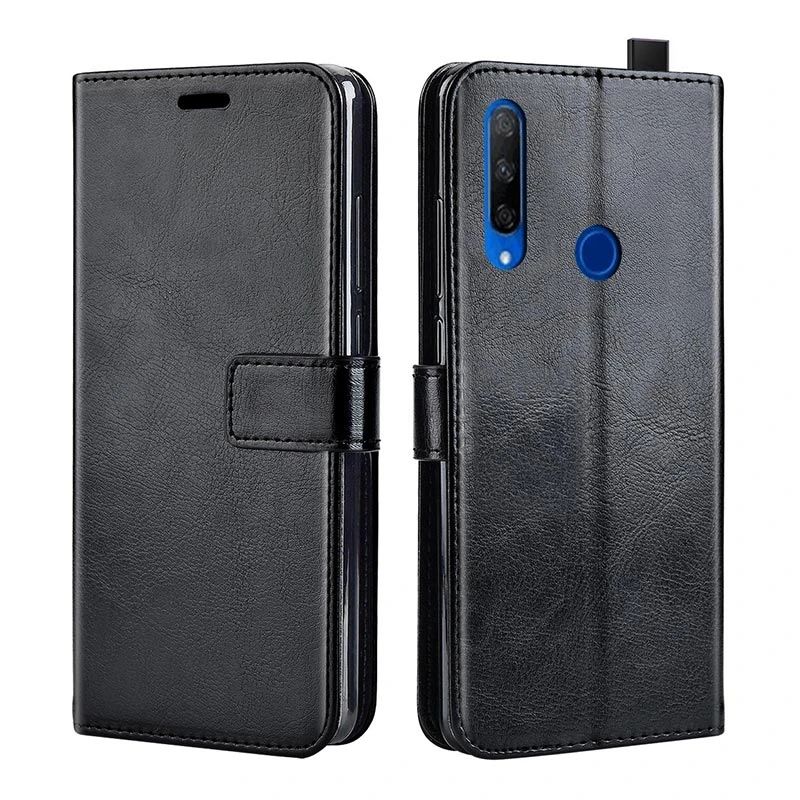 Luxury Flip leather case For Huawei Honor 9X STK-LX1 case back phone cover case on Honor 9x premium 9 X Honor9X 6.59" case pu case for huawei