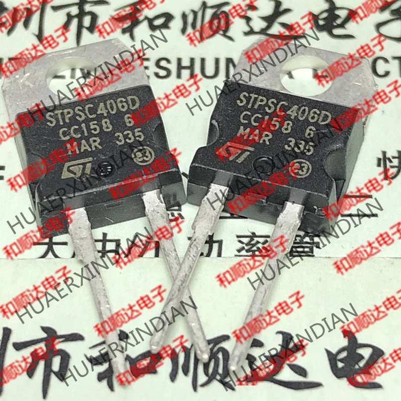 5 шт., новые оригинальные кнопки STPSC406D-220 600V 4A