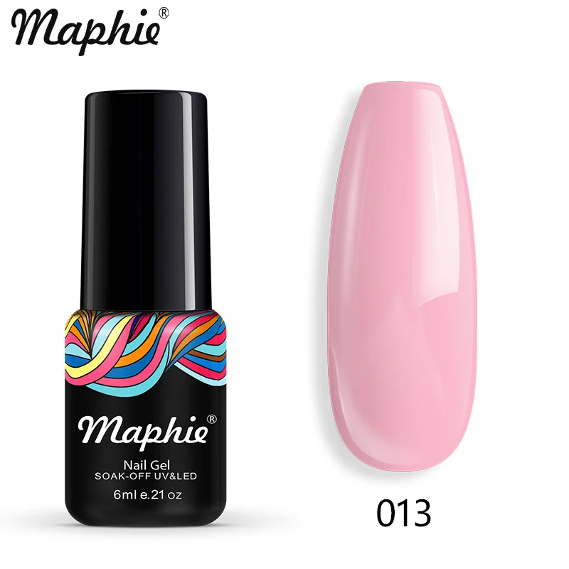 013 Maphie Гель-лак для ногтей все для маникюра Полупостоянный Vernish Soak Off UV/светодиодный Гель-лак нужен базовый верхний слой Блестящий цветной гель - Цвет: 013