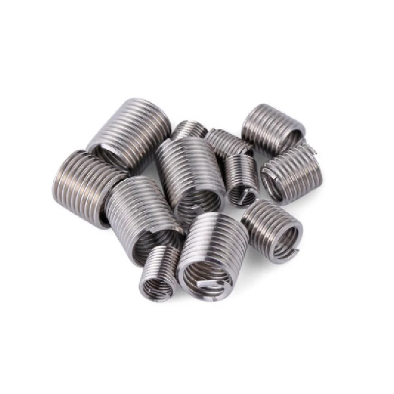 

304 stainless steel wire threaded thread repair repair steel sleeve braces M2 M2.5 M3 M4 M5 M6 M8 M10 M12 * 1D 1.5D 2D 2.5D 3D