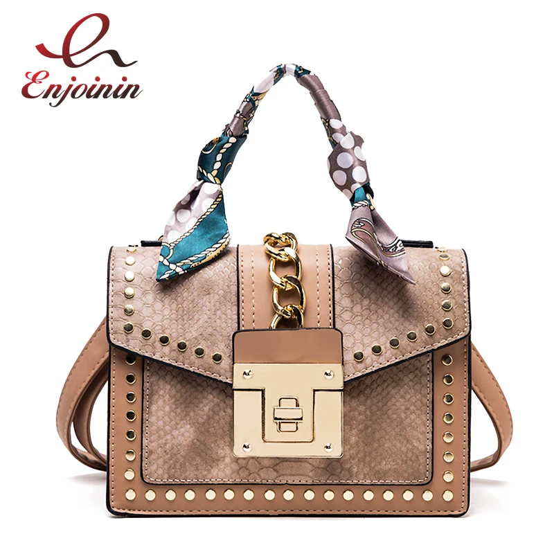 snakeskin tote shoulder bag