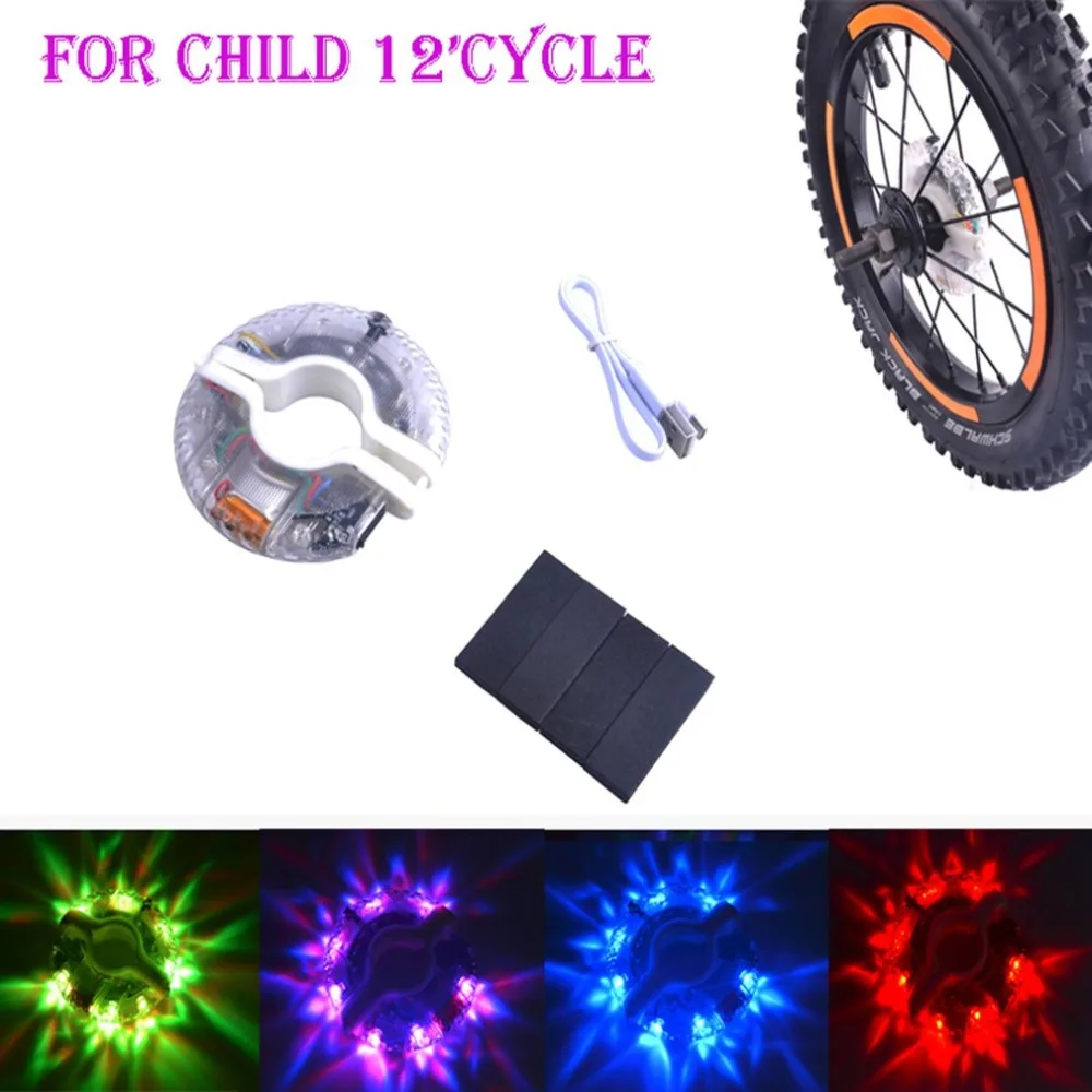 Яркий светодиодный фонарь для мотоцикла, велосипеда, велосипедного колеса, сигнальный светильник для шин, аксессуары для велоспорта