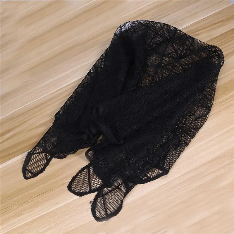 Halloween Lace Tablecloth Black Spider Web Table Cloth Table Covers Halloween Table Mat For Halloween Party Decoration