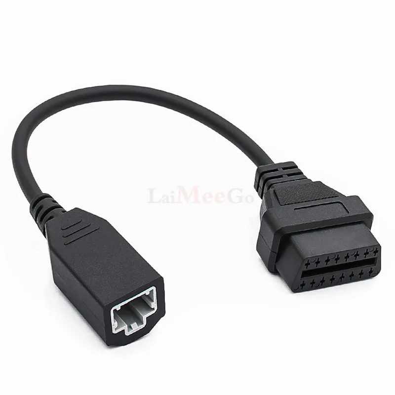 For Honda 3pin TO 16pin Connector Adapter OBD to OBD2 16Pin For Honda OBD 2 OBD2 Car Diagnostic Auto Tool OBD2 Extension Cable (1)