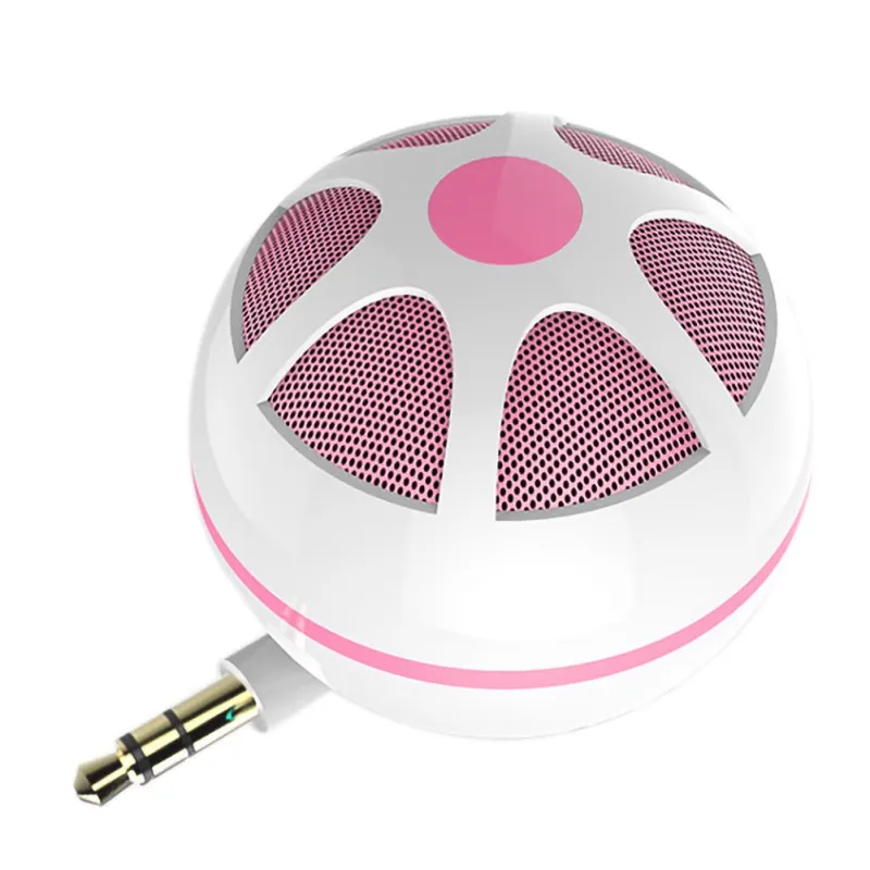 Белый цвет Plug and Play мини-динамик портативный Sm карта памяти