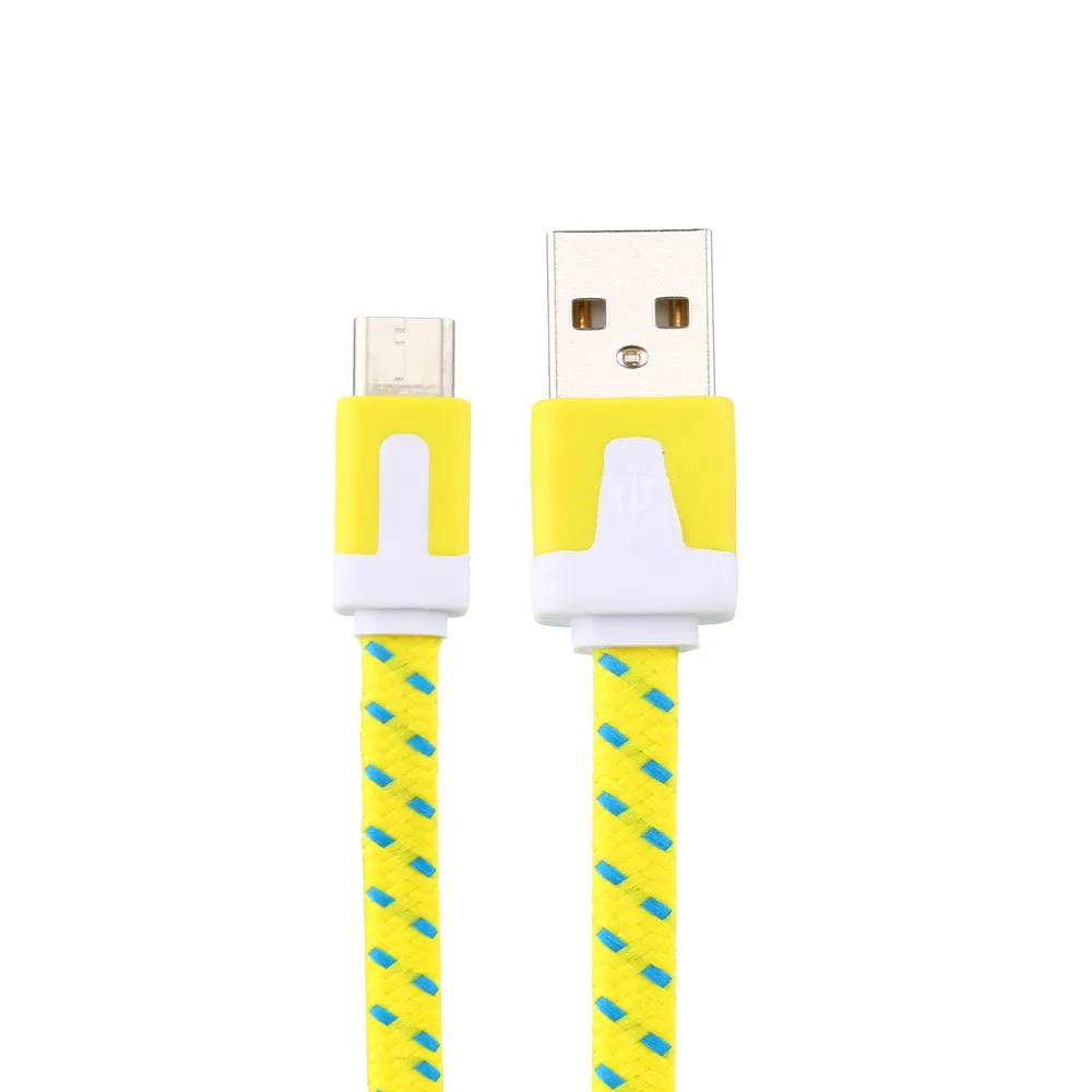 2M Usb Type-c Cable Fast Charging Braided Usb Cable For OnePlus 3T/ZTE Zmax Pro Z981/HTC Bolt Mobile Phone