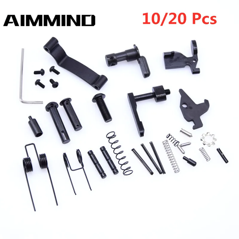 Комплект нижних частей AR15 10 20 шт. сменный комплект пружин 223/5 56 с безопасным