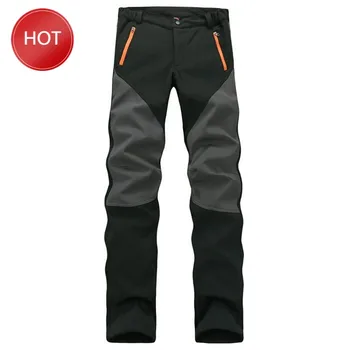 

Cargo Pants WomenWinter Autumn Men's Fleece SoftShell Windproof Pants Casual High Quality Pants Dropshipping