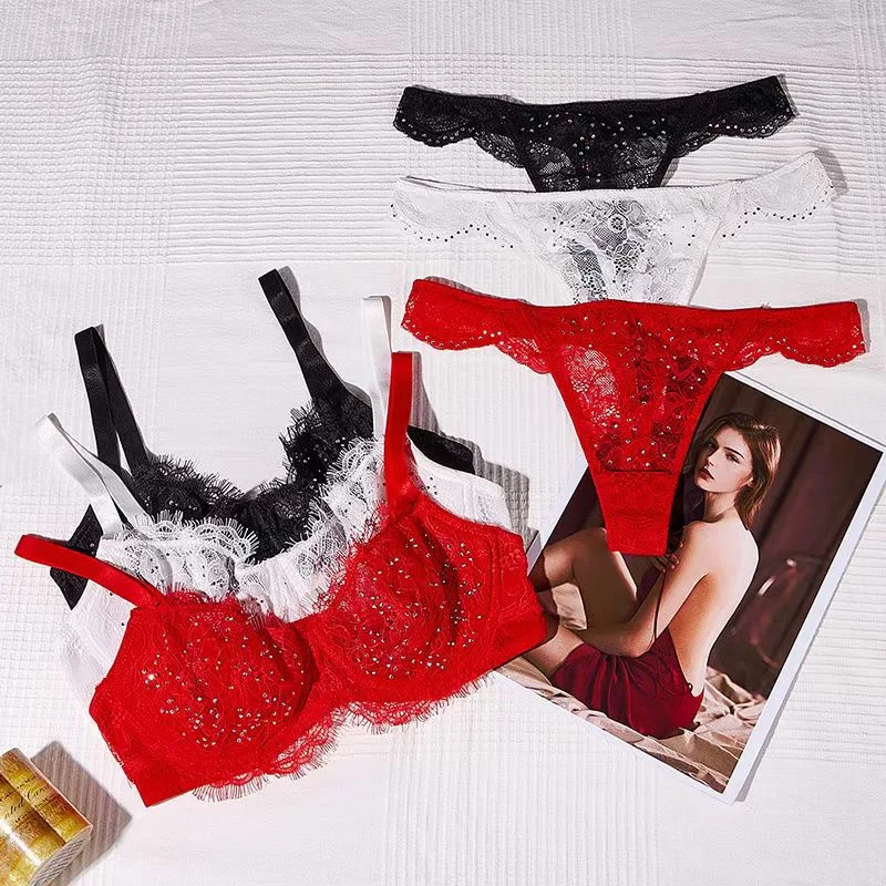 Комплект сексуального женского нижнего белья из 2 предметов удобные