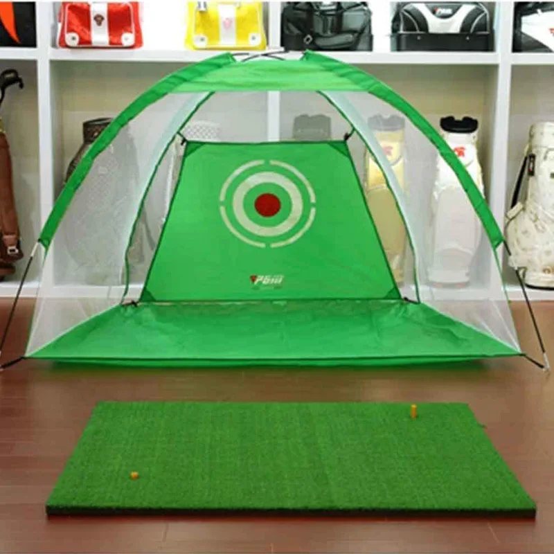 

Crestgolf Golf Driving Practice Net, Golf Practice Net with Hitting Mat/Golf Practice Net/Hitting Mat, 2 Colors for Your Choice