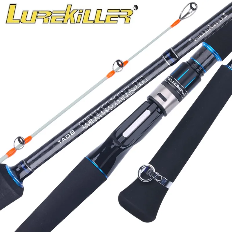 

Lurekiller Japan Fuji Solid Glow Carbon Tip Boat Rod Ocean Rod 2.1m/2.4m Spinning/Casting Rod