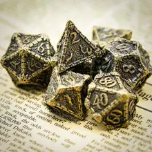 Металлические D & D игральные кости Cusdie Dagger, 7 шт. игральные кости DND, набор многогранных костей, для ролевых игр MTG Pathfinder Металлические D & D игральные кости Cusdie Dagger, 7 шт. игральные кости DND, набор многогранных костей, для ролевых игр MTG Pathfinder