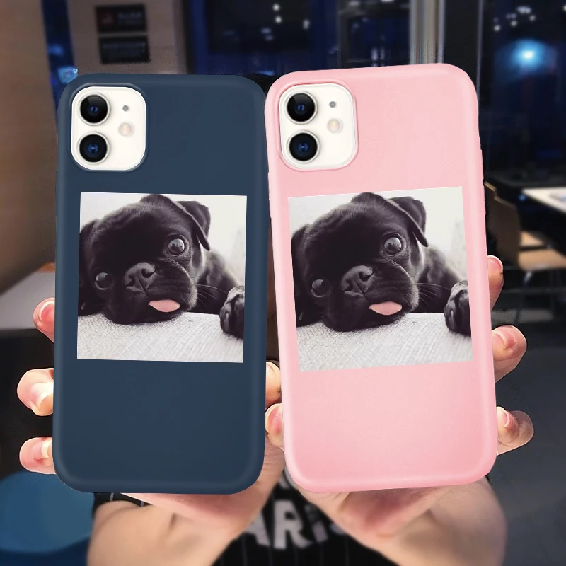 Чехол для iPhone12ProMAX 11 Pro 11Pro XS X XR Max мягкий милый чехол ярких цветов iPhone7 8 6 6s Plus 8PIUS |