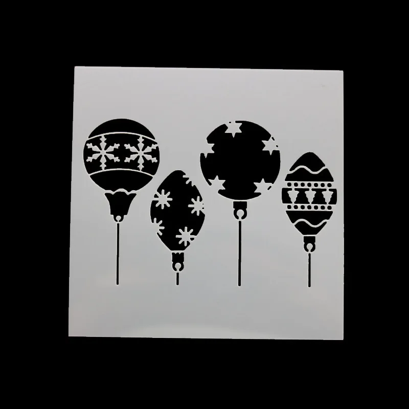 Рождество DIY ремесло полый Layering трафареты для настенной живописи штампованная для скрапбукинга Украшение для альбома тиснение шаблон