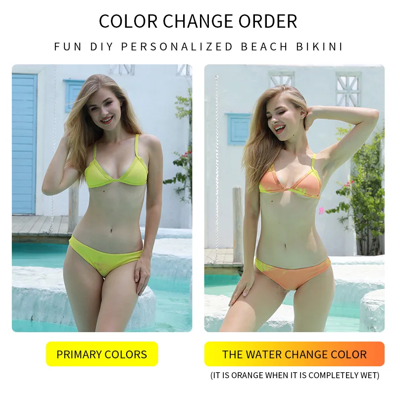 2020 New Item Swimsuit Changing Color 