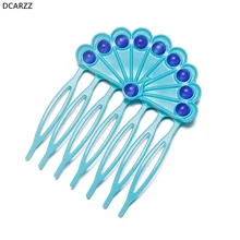 Божья коровка и кошка Нуар павлин гребень для волос с опаловыми бусинами заколка для волос Косплей Костюм подарок для детей девочек мультфильм аниме ювелирные изделия