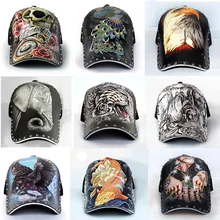 Мужская бейсбольная кепка с персонажами из мультфильмов и рисунками животных, Регулируемая Кепка для украшения ногтей Liu