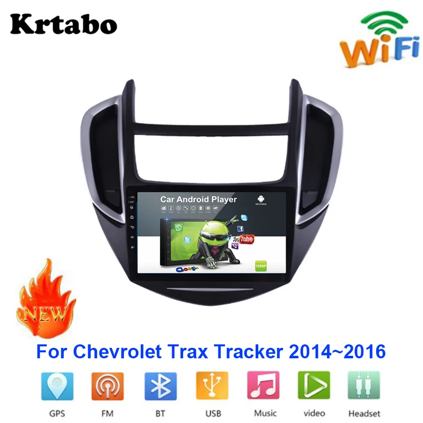 

Car radio Android multimedia player For Chevrolet Trax Tracker 2014~2016 Car touch screen GPS Navigation Support Carplay