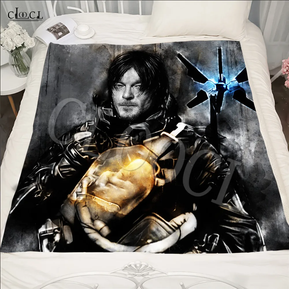 Death Stranding BB Новое одеяло для игры 3D декоративное одеяло для дивана постельное белье для путешествий мягкое пушистое плюшевое одеяло покрывало одеяло