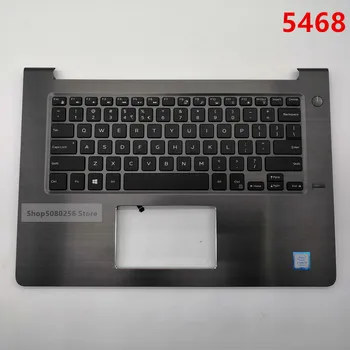 

(95%New) Laptop Palmrest Cover Upper Cover C shell case For DELL 14 5468 V5468 Notebook Replacement layout Keyboard English Keyb