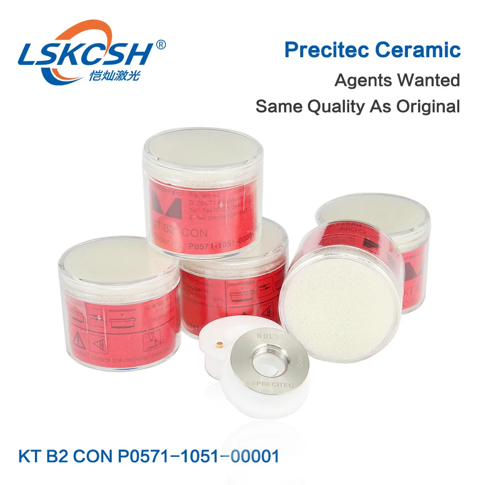 LSKCSH 100 шт. ERMAKSAN Co2/волоконный лазер precitec керамический P0571-1051-00001 Precitec керамический KT B2ins с тем же качеством, что и