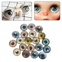 20 шт. стеклянные глаза для кукол животные DIY Поделки Глазные яблоки для динозавров аксессуары для глаз для изготовления украшений вручную 8