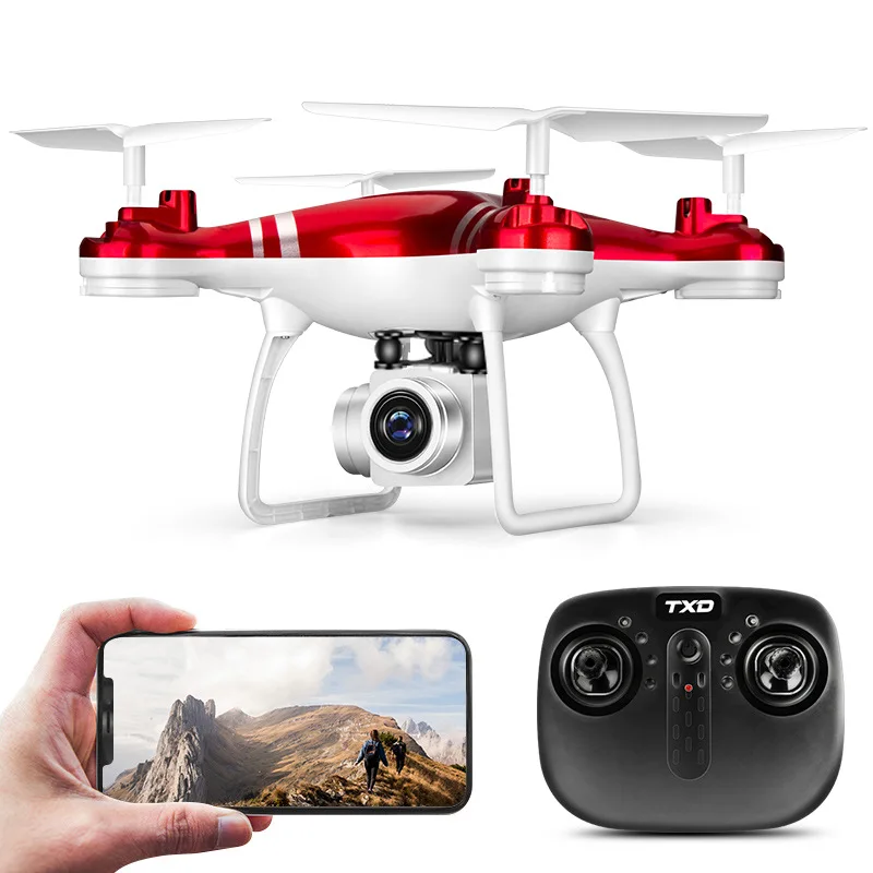 

Plastic Airplane TXD-8S Remote Control Battery Life Durable 1080 Photography