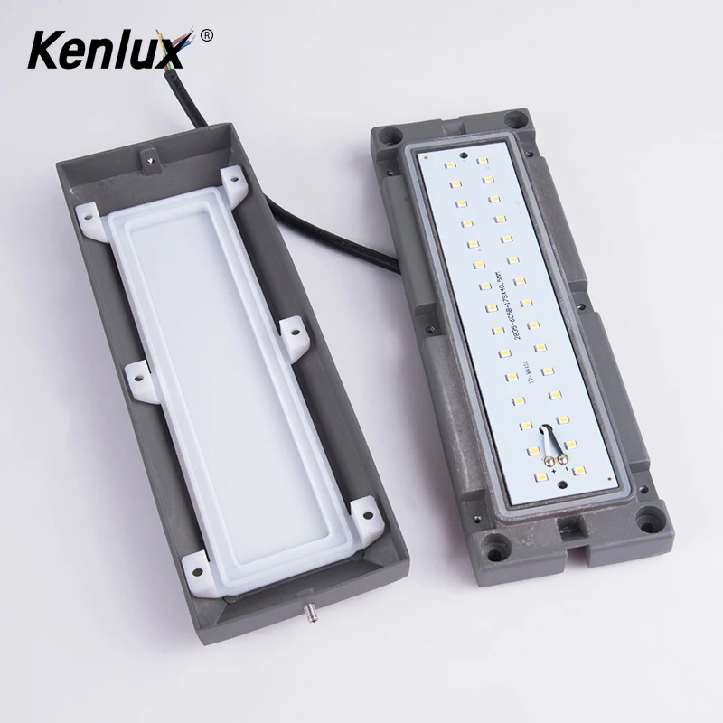 Kenlux светодиодный лестничный светильник, ступенчатый светильник s 6 Вт SMD 225*80 мм, наружный водонепроницаемый настенный светильник из алюминия