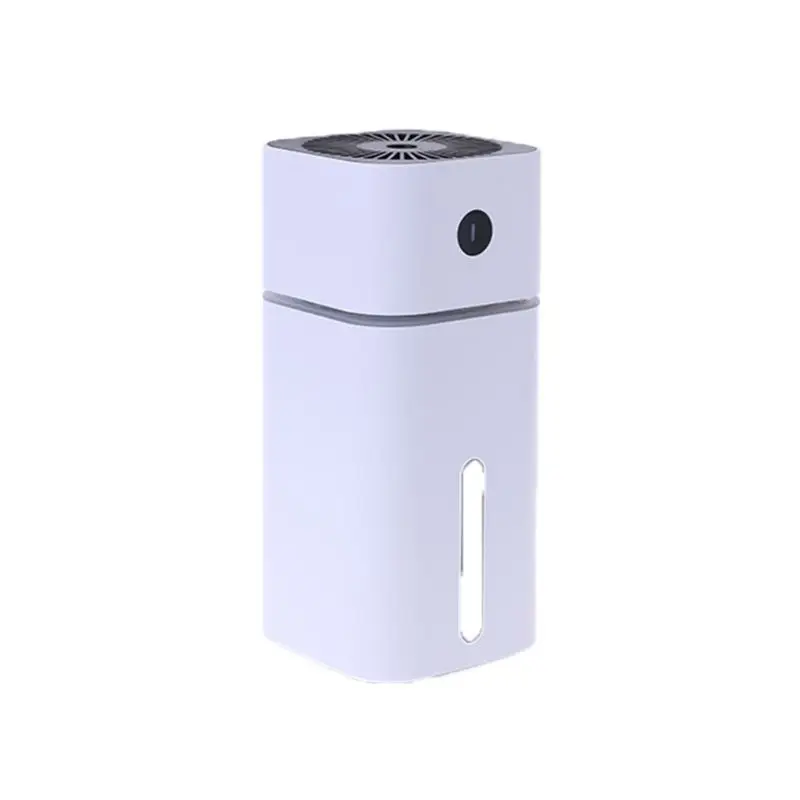 Арома эфирные масла диффузор увлажнитель светодиодный светильник USB автомобильный освежитель воздуха очиститель LX9C - Цвет: Белый